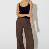 SCG MADE | Irene Mid-rise Wide Leg Trousers