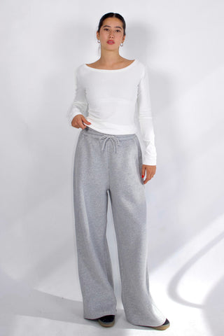 Everyday Wide-Leg Track Pants