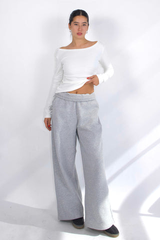 Everyday Wide-Leg Track Pants