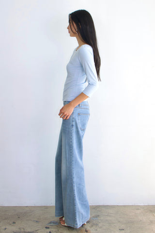 Clara 90s Basic 3/4 Sleeve Top