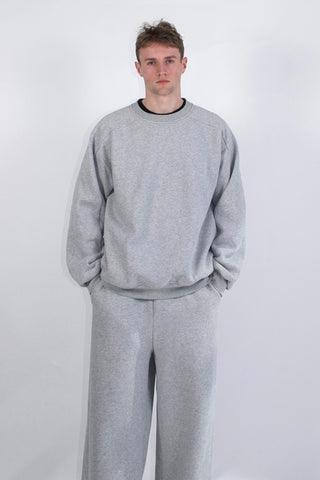 Basic Unisex Crewneck Oversized Jumper
