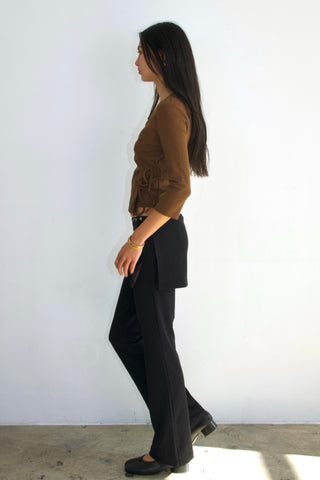 Sonia Low-rise Layered Skirt Pants