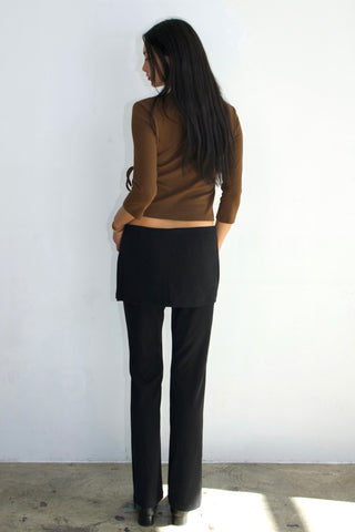 Sonia Low-rise Layered Skirt Pants
