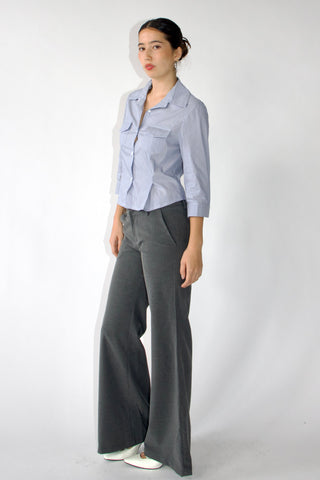 Madison Button-up Cotton Fitted Shirt