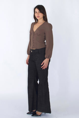 Vivien Button Front Blouse