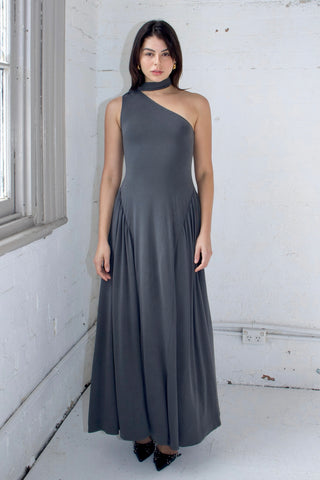 Leia Cupro-blended Maxi Dress