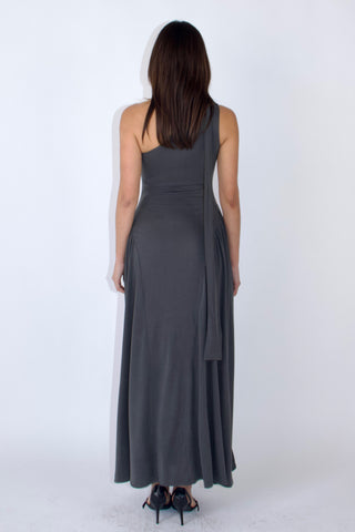 Leia Cupro-blended Maxi Dress