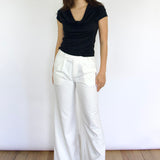 SCG MADE | Irene Mid-rise Wide Leg Trousers