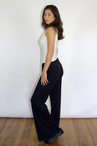 Shelly Cupro Low-rise Pants