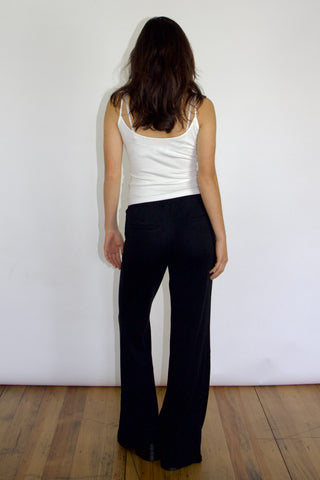 Shelly Cupro Low-rise Pants