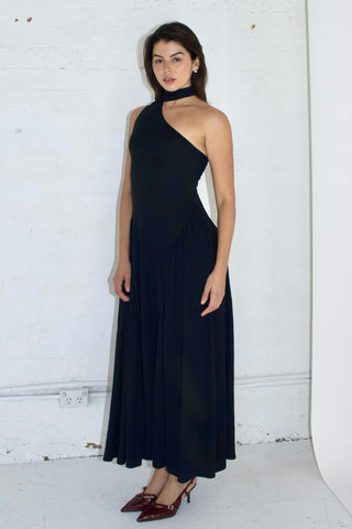 Leia Cupro-blended Maxi Dress