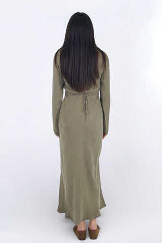 Solène Cupro-blended Maxi Dress