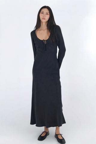 Solène Cupro-blended Maxi Dress