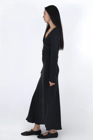 Solène Cupro-blended Maxi Dress