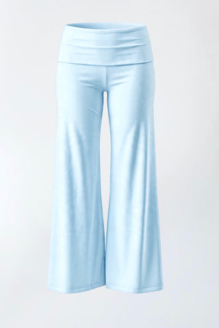 Studio Low-Rise Fold-Over Ankle Pants