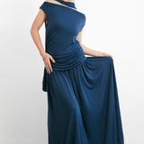 SCG MADE |Isla Cupro-blended Maxi Dress