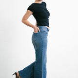 SCG MADE | Rita Low-rise Jeans in Medium wash