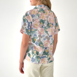 Summer floral  button up shirt - simplecoolgirl
