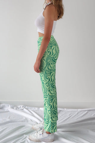 Alyssa wave pattern pants - SCG_COLLECTIONS