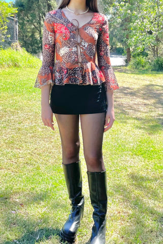 Back to 90s tie front top - SCG_COLLECTIONS