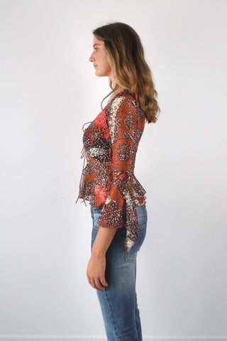 Back to 90s tie front top - SCG_COLLECTIONS