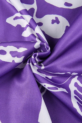 Beach floral halter neck mini dress - SCG_COLLECTIONS