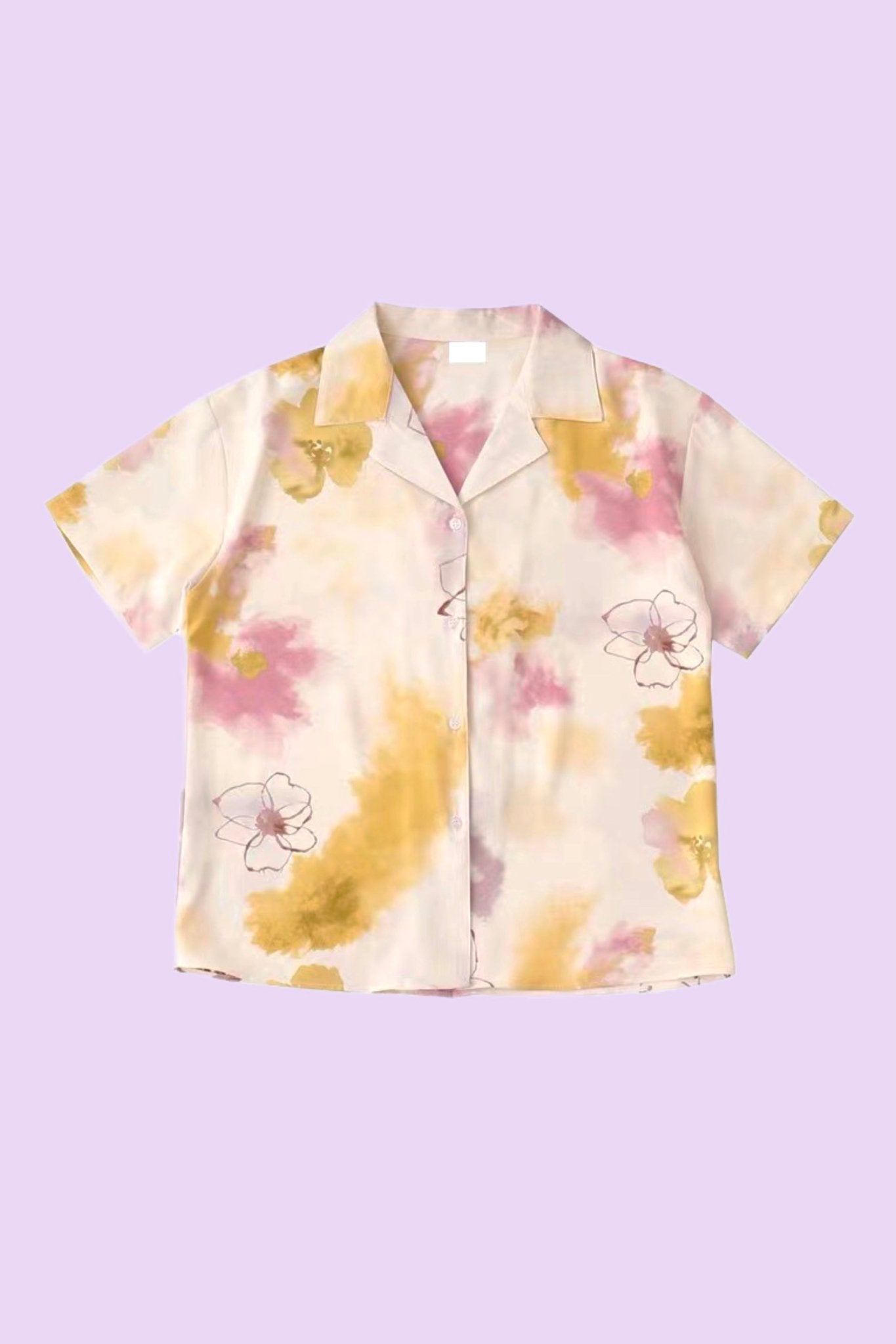 Beach walk button down shirt - SCG_COLLECTIONSTop