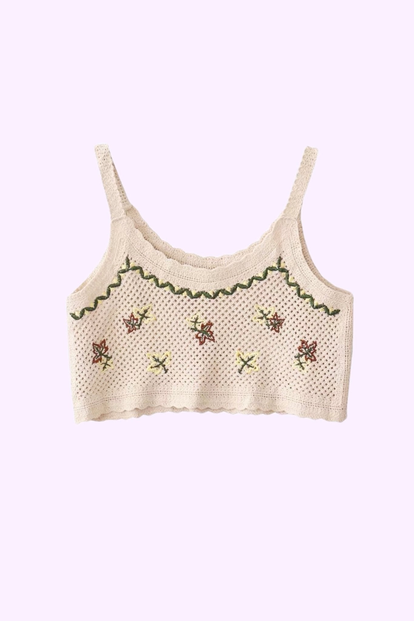 Boho style crochet cami - SCG_COLLECTIONS