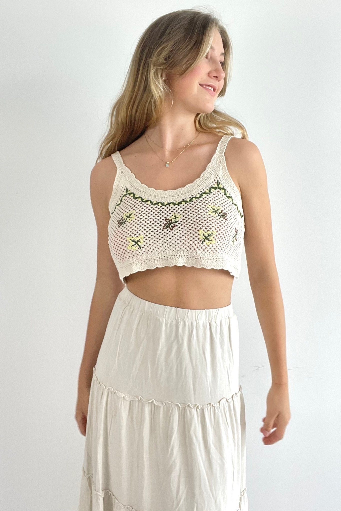 Boho style crochet cami - SCG_COLLECTIONS