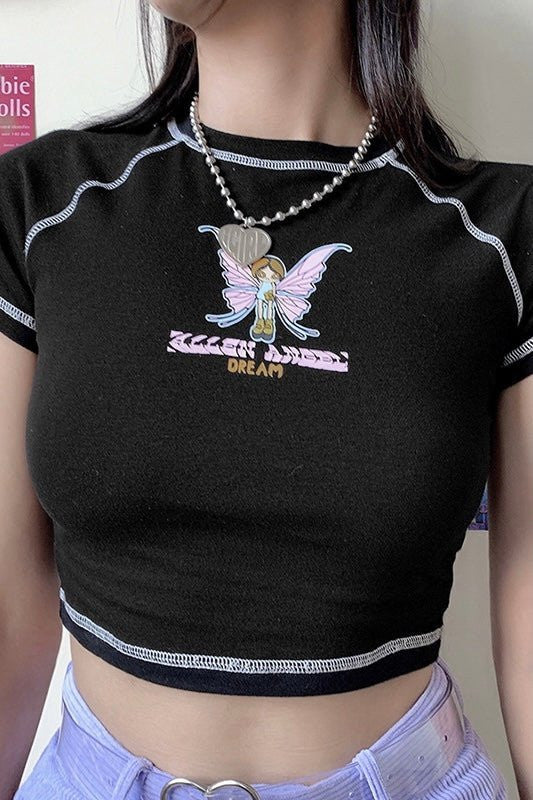 Butterfly baby tee - SCG_COLLECTIONS