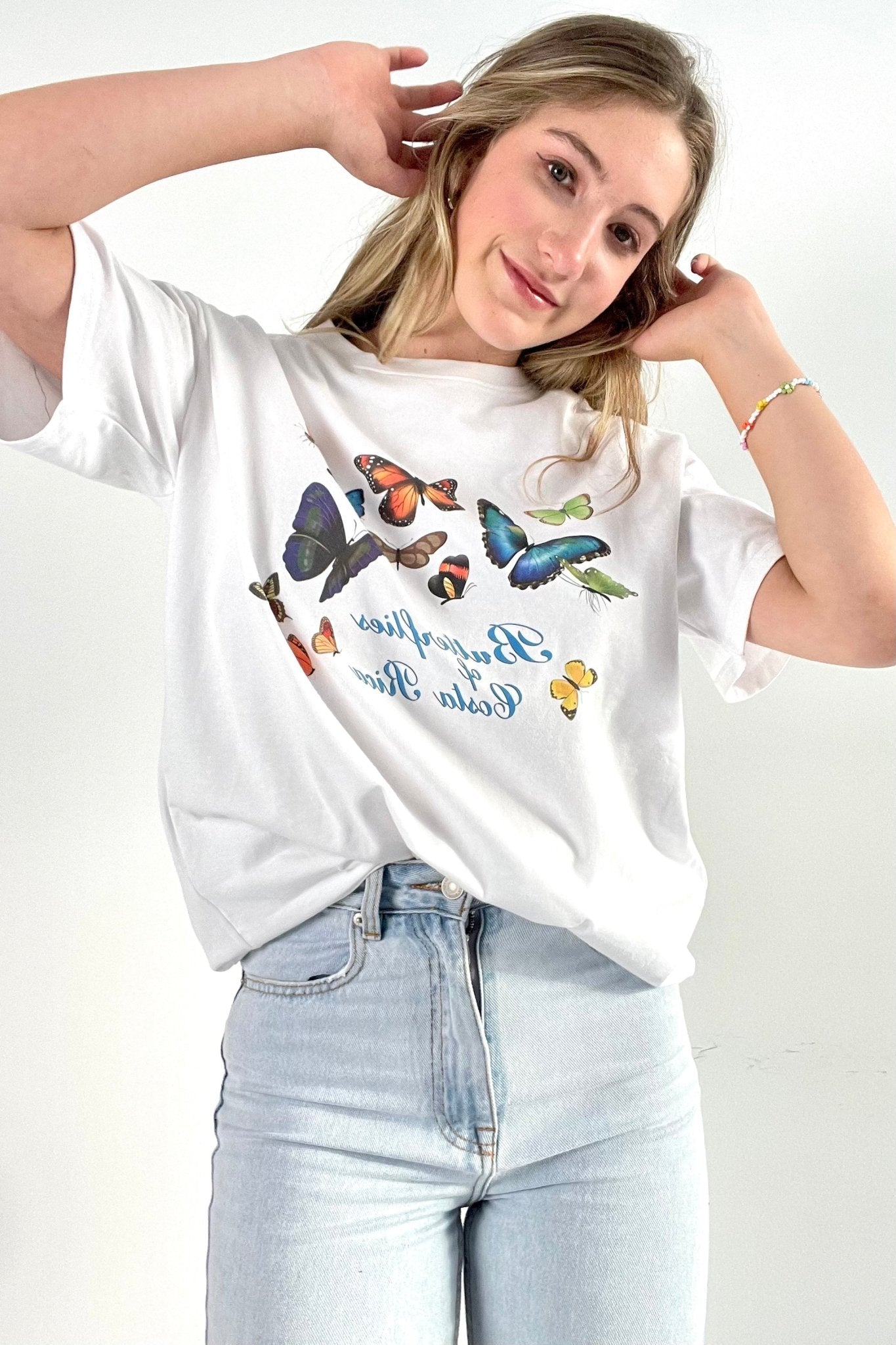 Butterfly oversized T-shirt - SCG_COLLECTIONSTop