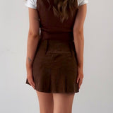 Cool girl argyle print vest - SCG_COLLECTIONSsweater