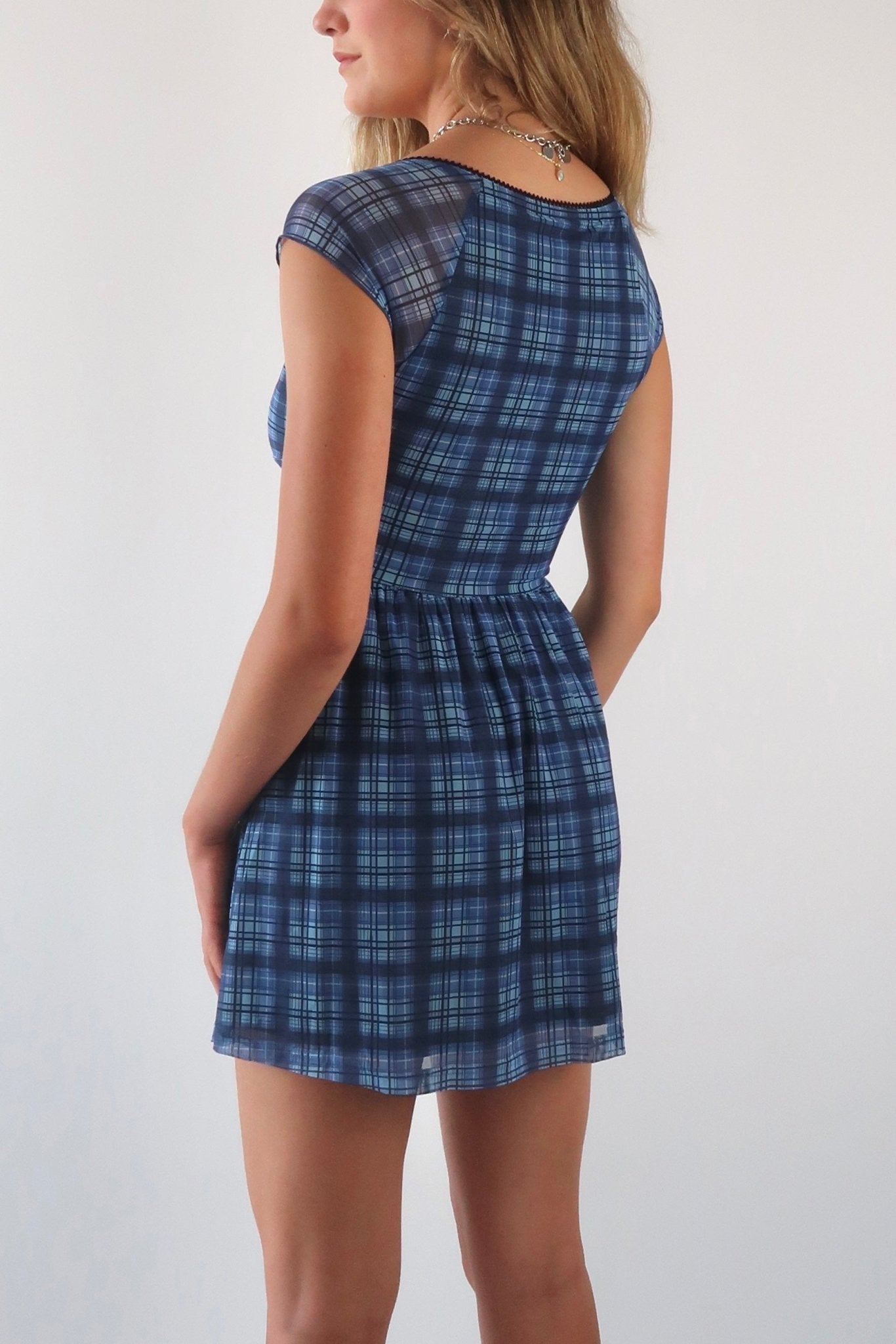 Courtney check mini dress - SCG_COLLECTIONSDress