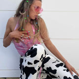 Cow print pants - SCG_COLLECTIONSBottom