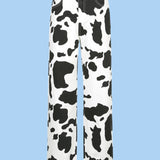 Cow print pants - SCG_COLLECTIONSBottom