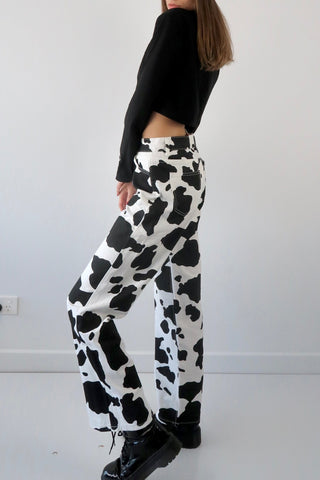 Cow print pants - SCG_COLLECTIONSBottom