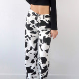Cow print pants - SCG_COLLECTIONSBottom