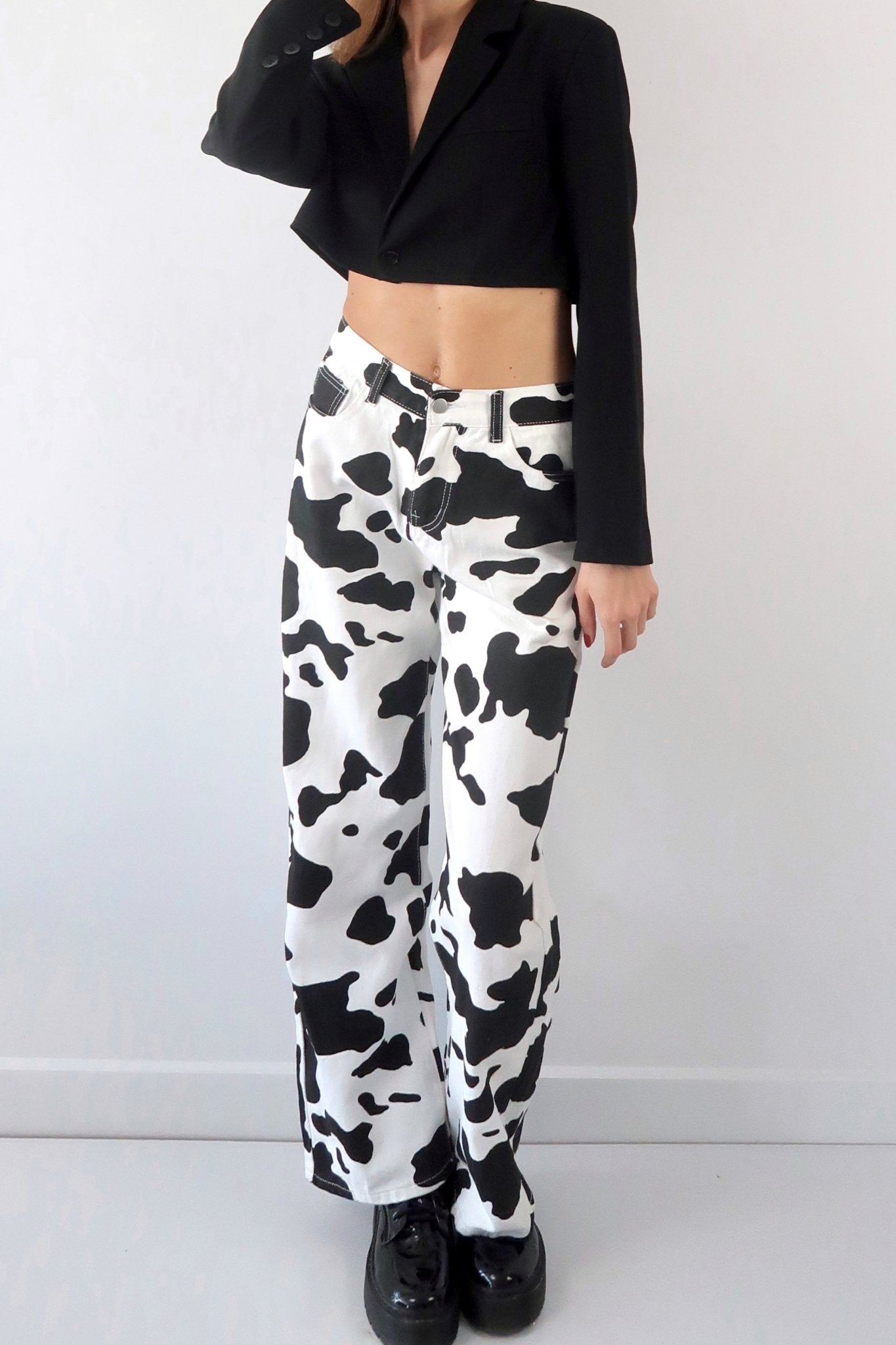 Cow print pants - SCG_COLLECTIONSBottom