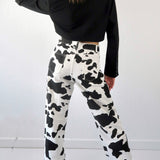 Cow print pants - SCG_COLLECTIONSBottom