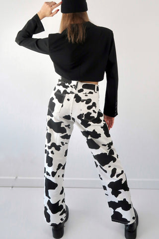 Cow print pants - SCG_COLLECTIONSBottom