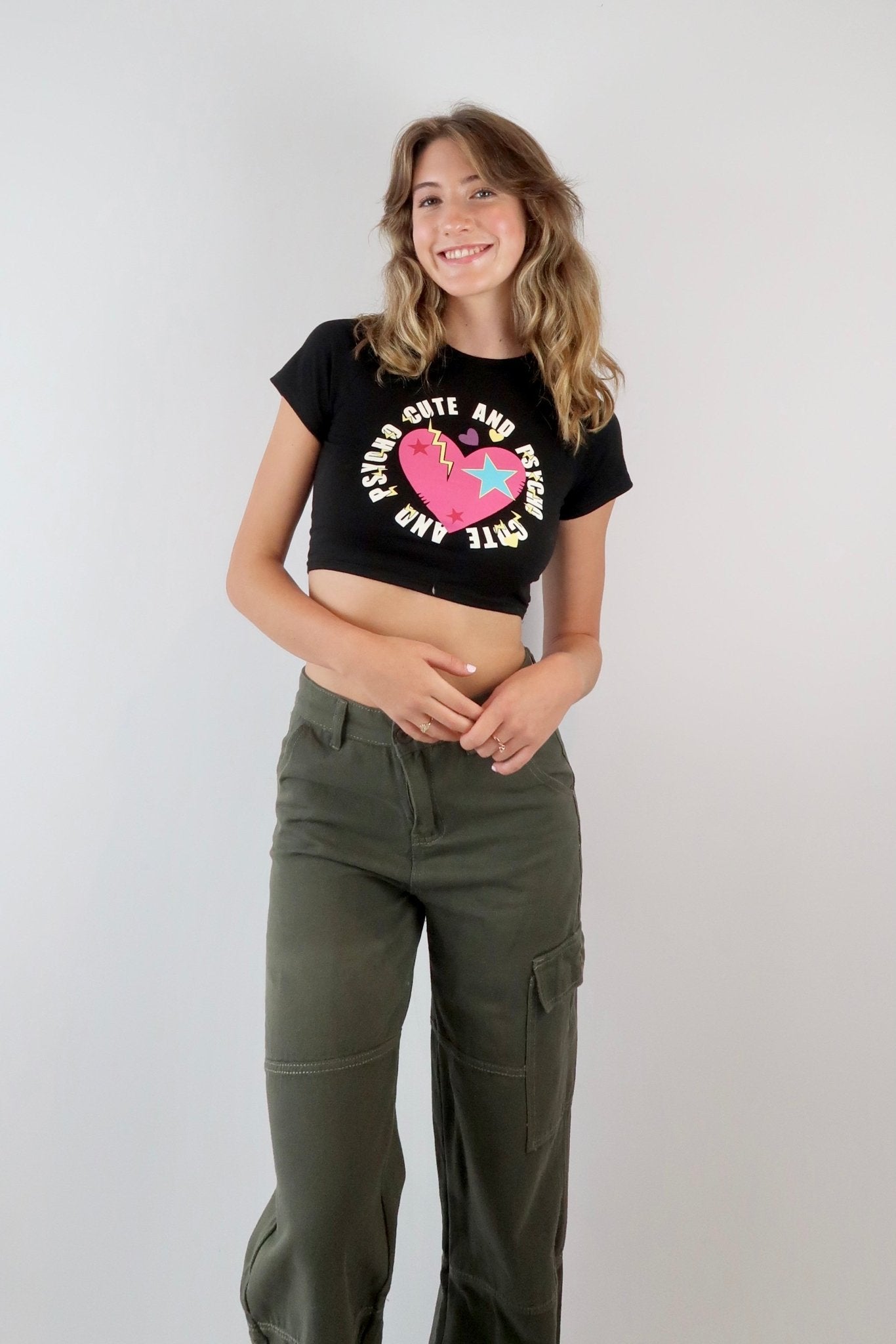 'Cute and psycho' tee - SCG_COLLECTIONS