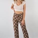 Emily loose leg check pants - SCG_COLLECTIONSBottom