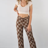 Emily loose leg check pants - SCG_COLLECTIONSBottom