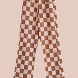 Emily loose leg check pants - SCG_COLLECTIONSBottom