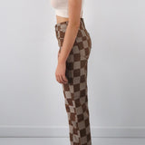 Emily loose leg check pants - SCG_COLLECTIONSBottom