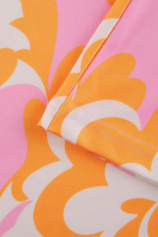 Floral pattern flare trouser - SCG_COLLECTIONS