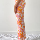 Floral pattern flare trouser - SCG_COLLECTIONS