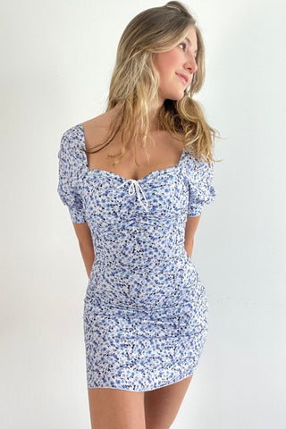 Floral tea mini dress | Up to 2 XL - SCG_COLLECTIONS