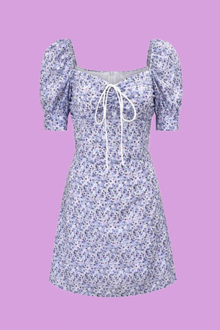 Floral tea mini dress | Up to 2 XL - SCG_COLLECTIONS