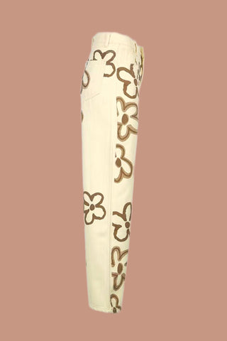 Flowers print pants - SCG_COLLECTIONS